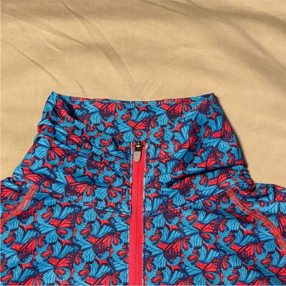 Peter Millar Sz S Butterfly Zip Up Athletic Jacket EUC - Picture 5 of 9